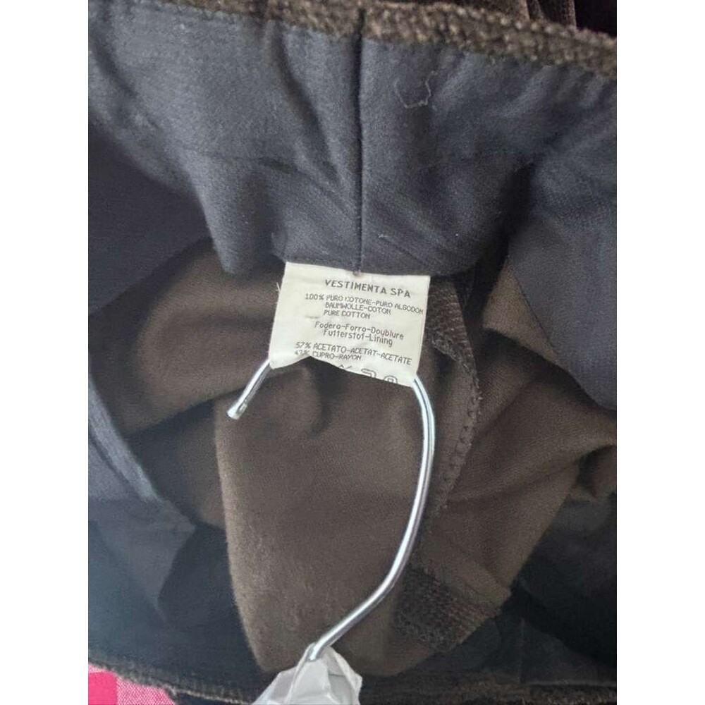 Vestimenta SPA Straight Pants Women’s XL Brown Chocolate Trousers Slacks - Picture 5 of 7
